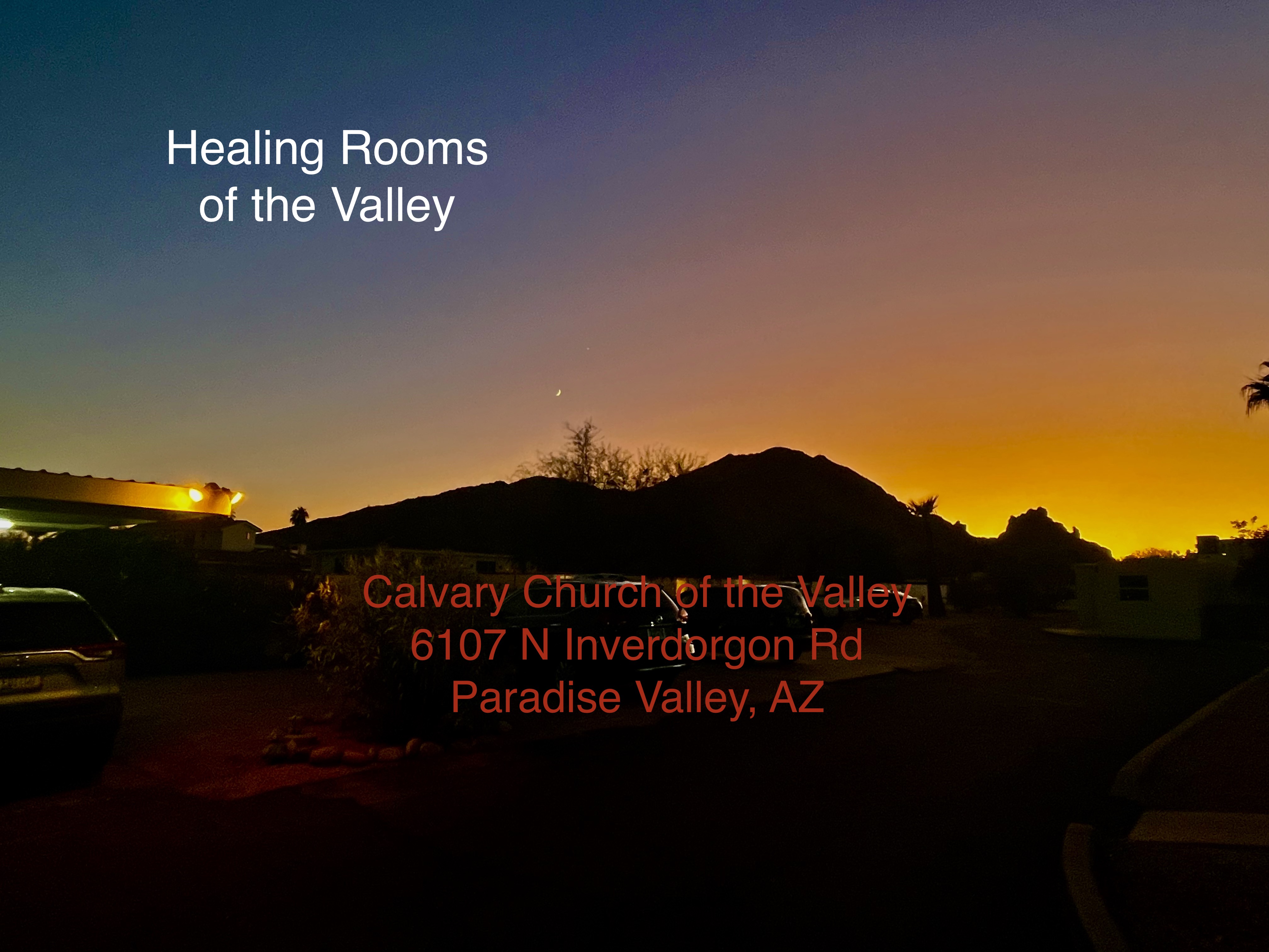 Healing Rooms of Paradise Valley